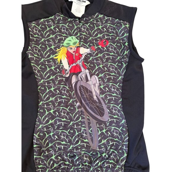 PEARL IZUMI Women's Blonde Sleeveless Cycling Jersey Size Small - Picture 3 of 5